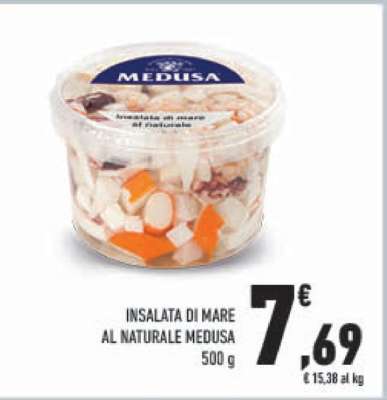 Insalata di Mare al Naturale Medusa