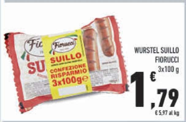 Würstel Suillo FIORUCCI