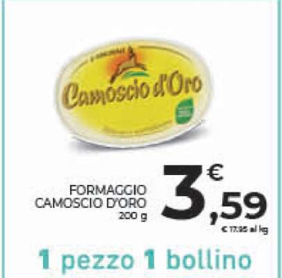 Formaggio Camoscio d'Oro