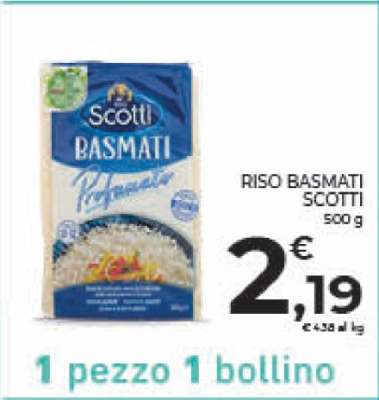 Riso basmati SCOTTI
