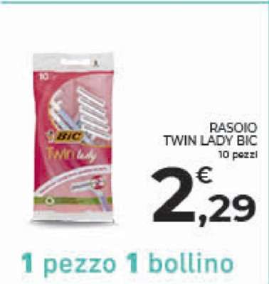 Rasoio Twin Lady Bic