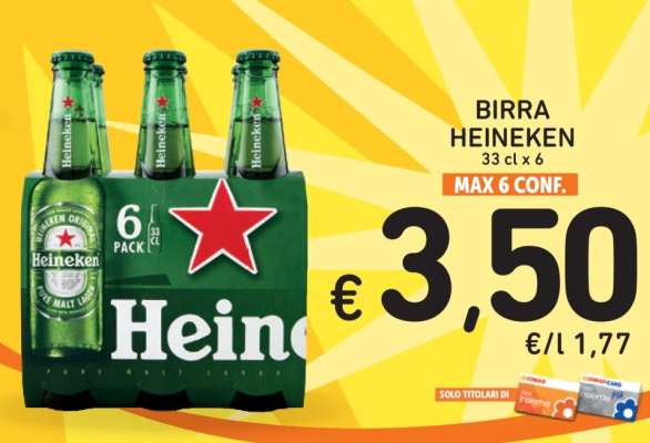 BIRRA HEINEKEN