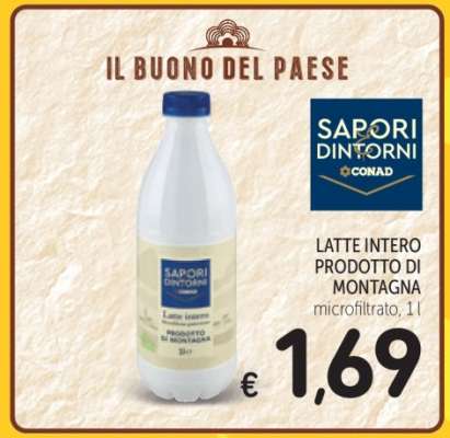 LATTE INTERO PRODOTTO DI MONTAGNA