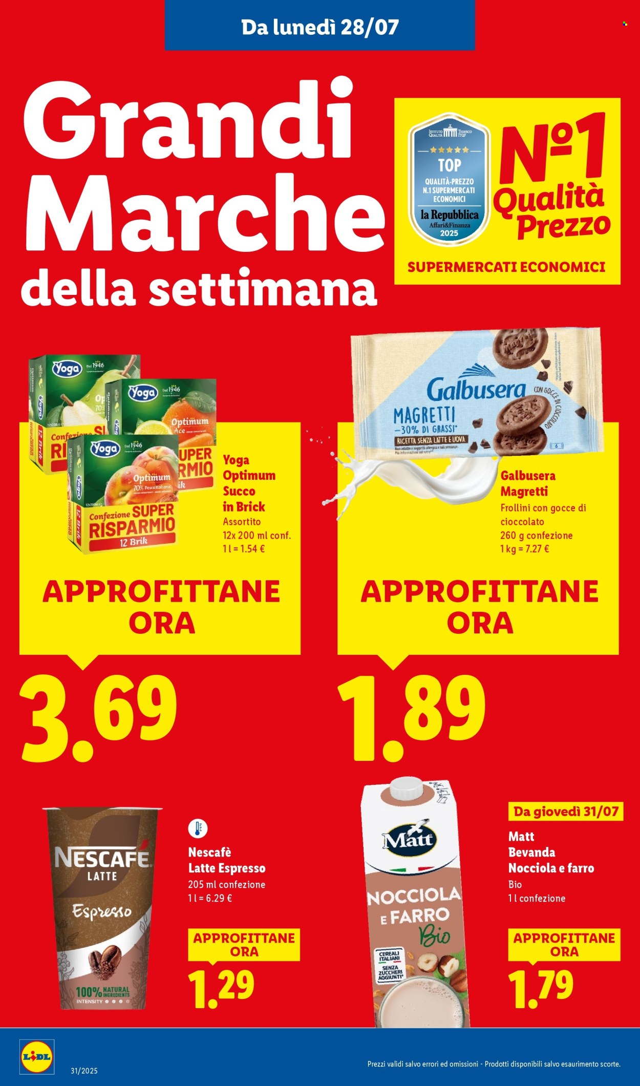 Volantino Lidl - 28/7/2025 - 3/8/2025. Pagina 20
