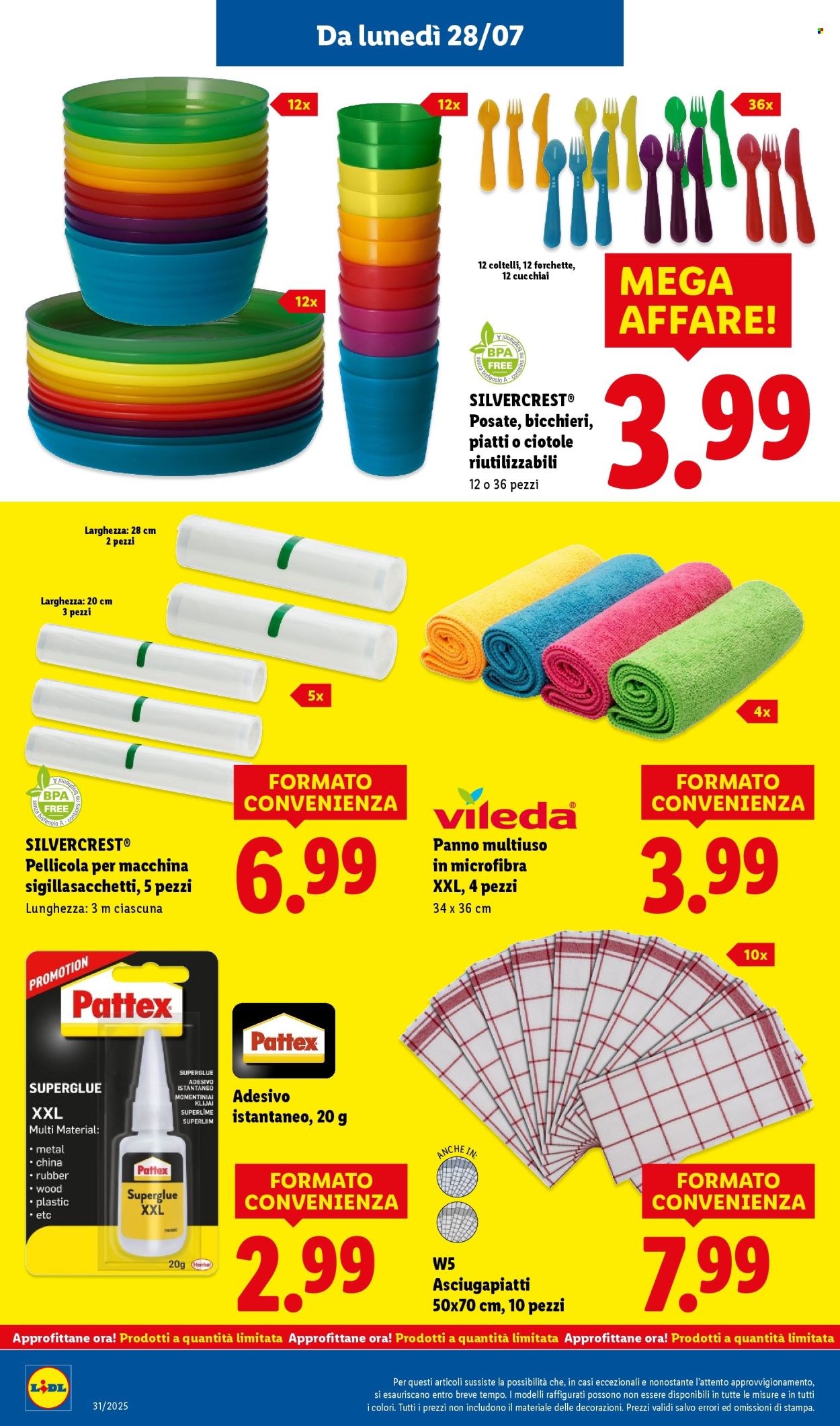 Volantino Lidl - 28/7/2025 - 3/8/2025. Pagina 36