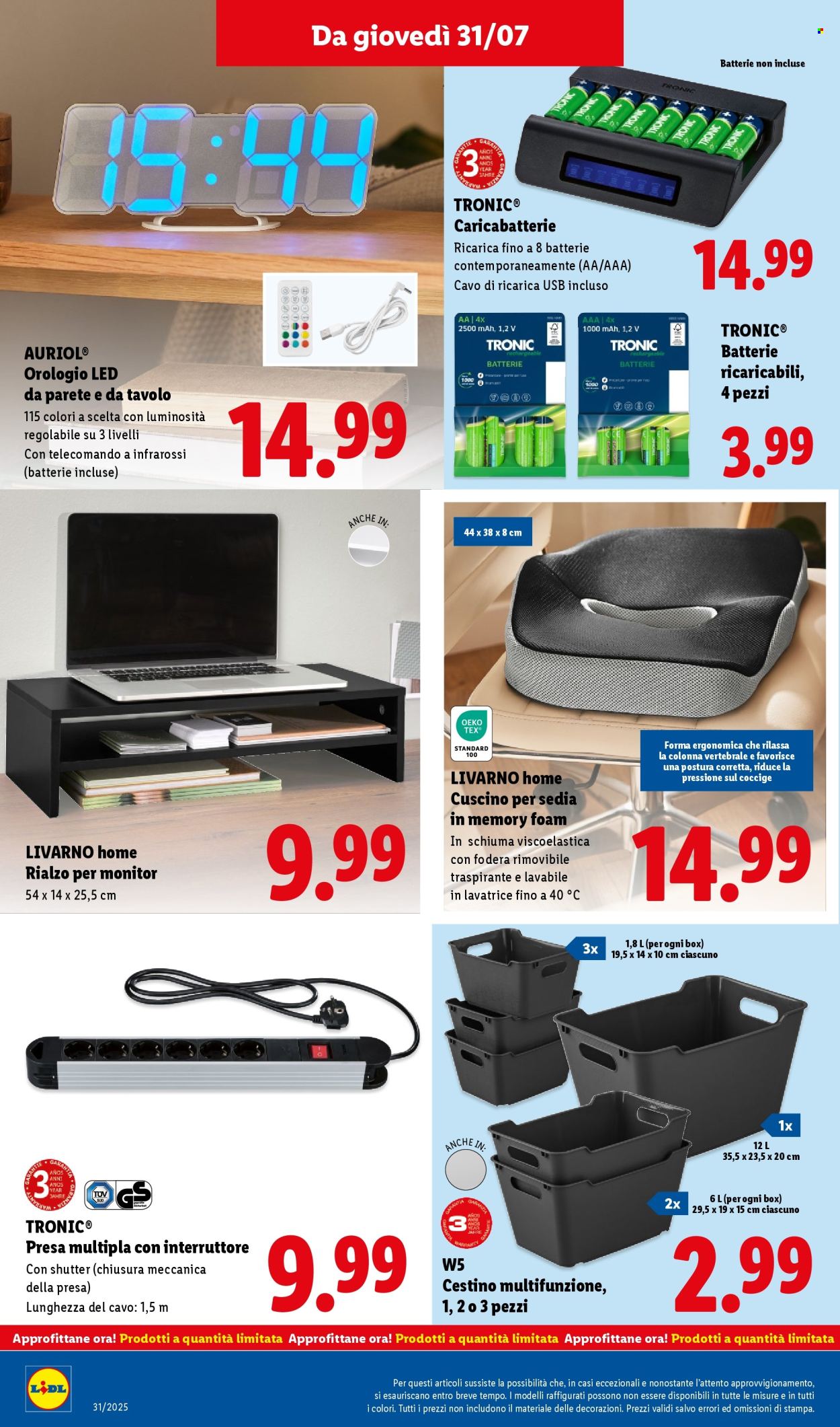 Volantino Lidl - 28/7/2025 - 3/8/2025. Pagina 46