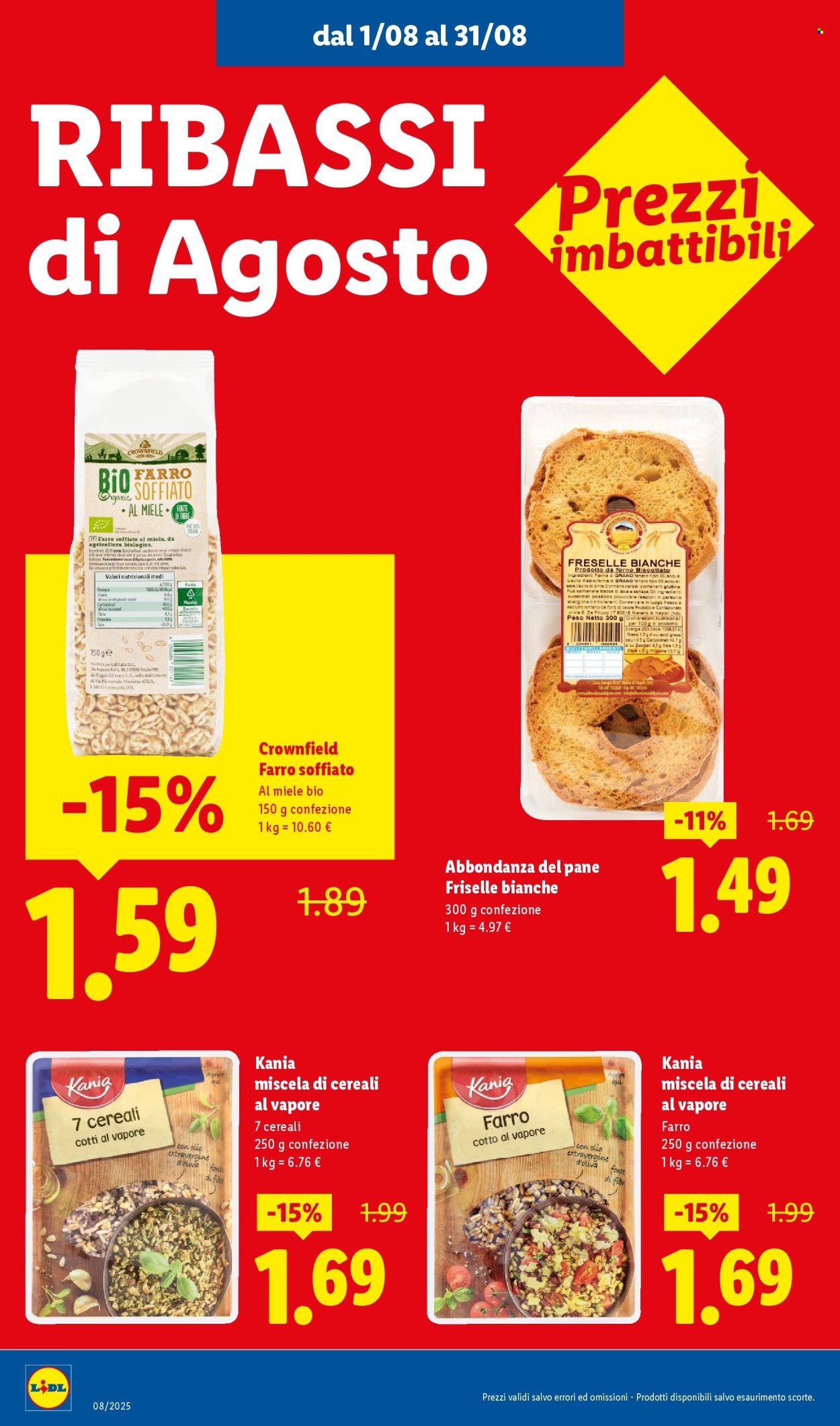 Volantino Lidl - 1/8/2025 - 31/8/2025. Pagina 8