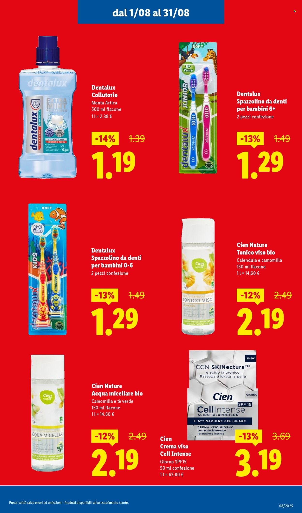 Volantino Lidl - 1/8/2025 - 31/8/2025. Pagina 13