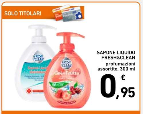 Sapone Liquido Fresh & Clean