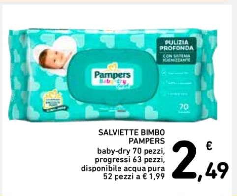 Salviette Bimbo Pampers
