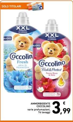 Ammorbidente Coccolino