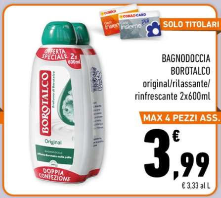 Bagnodoccia Borotalco