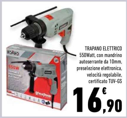 TRAPANO ELETTRICO
