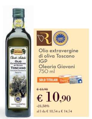 Olio extravergine di oliva Toscano IGP