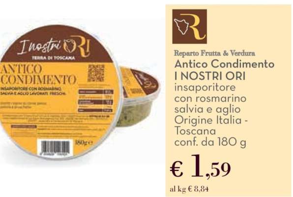 Antico Condimento I NOSTRI ORI