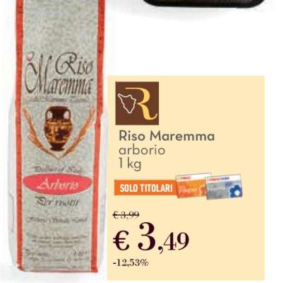RISO MAREMMA arborio