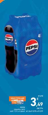 PEPSI classica, zero
