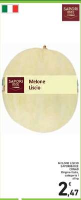 MELONE LISCIO SAPORIDEE CONAD