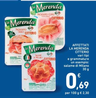 AFFETTATI LA MERENDA CITTERIO