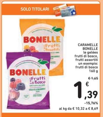 CARAMELLE BONELLE