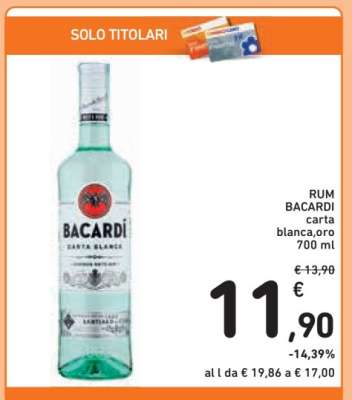 RUM BACARDI
