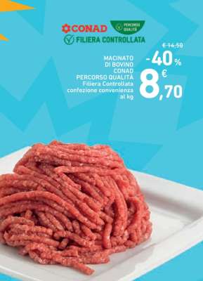 MACINATO DI BOVINO CONAD PERCORSO QUALITÀ