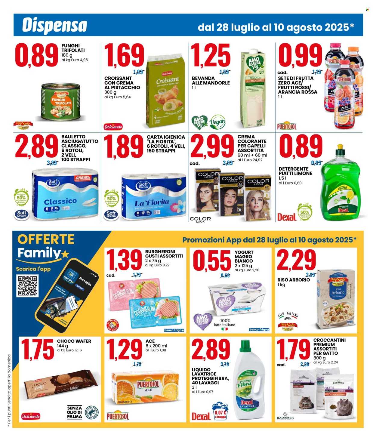 Volantino EuroSpin - 28/7/2025 - 10/8/2025. Pagina 7