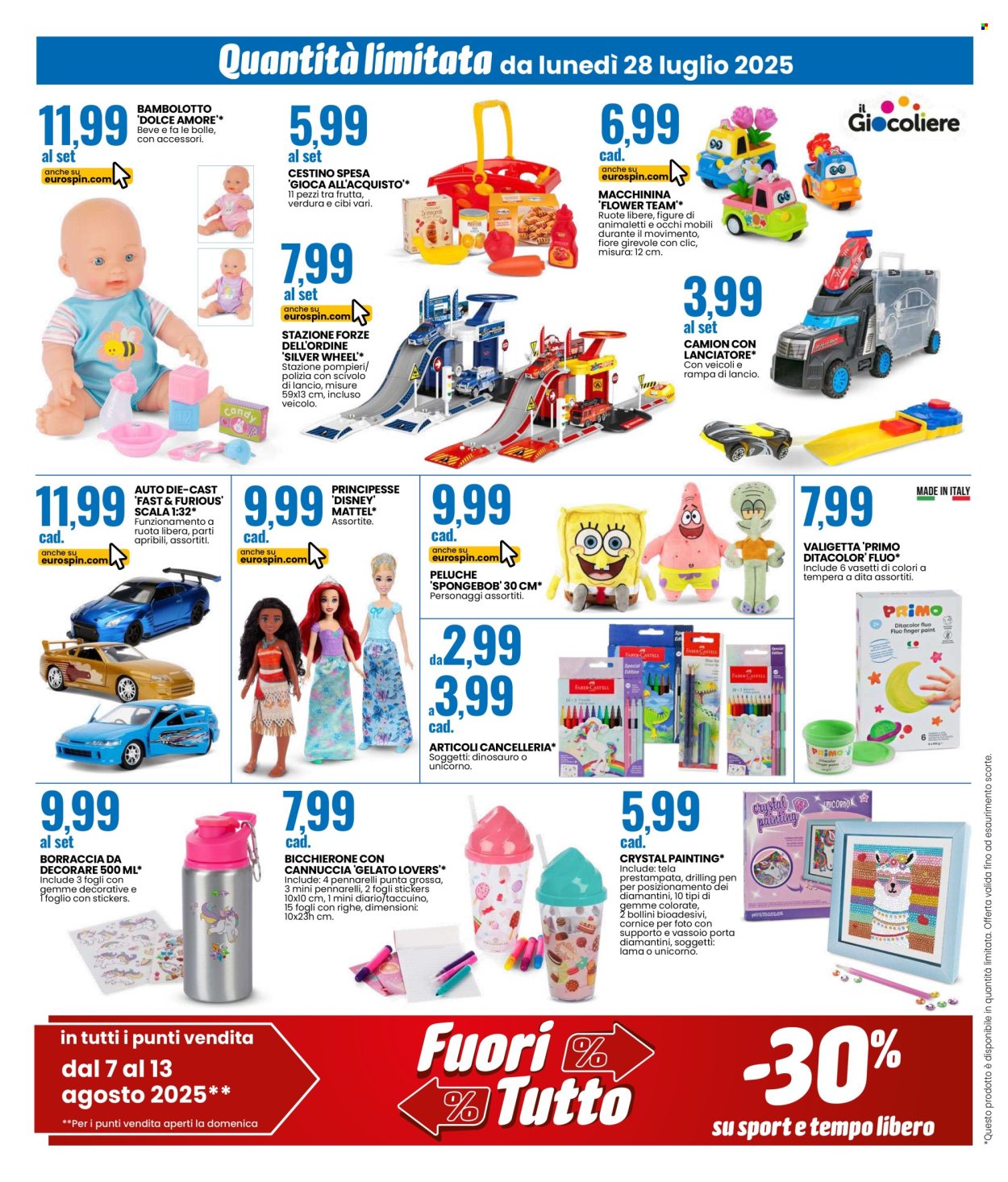 Volantino EuroSpin - 28/7/2025 - 10/8/2025. Pagina 18