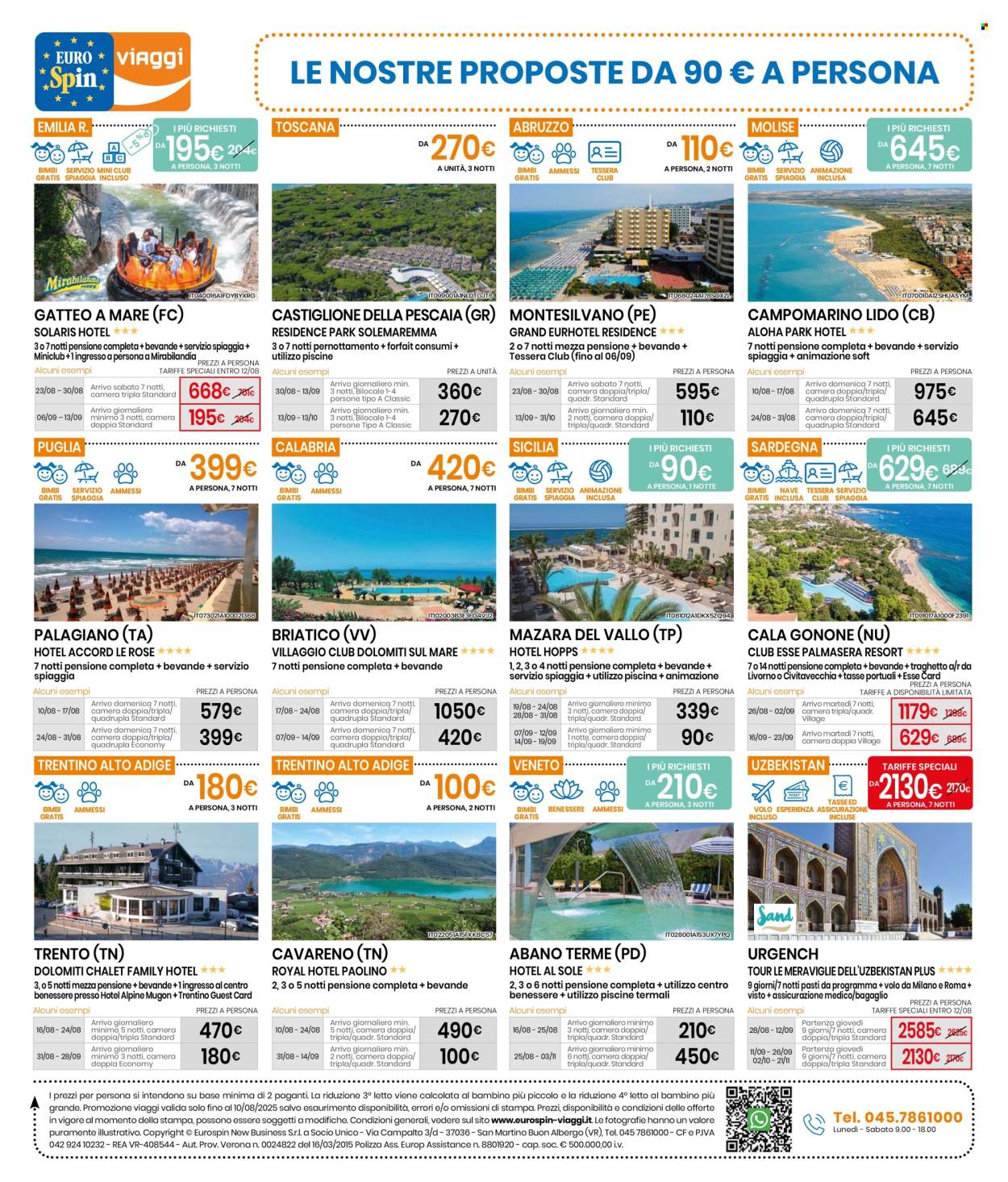 Volantino EuroSpin - 28/7/2025 - 10/8/2025. Pagina 19