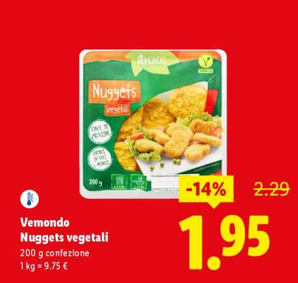 Vemondo Nuggets vegetali