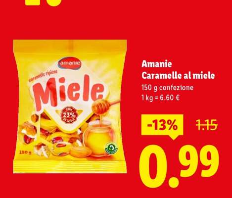 Amanie Caramelle al miele