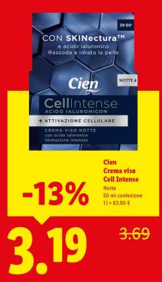 Cien Crema viso Cell Intense