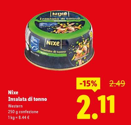 Nixe Insalata di tonno