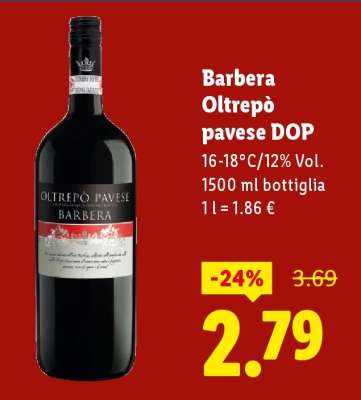 Barbera Oltrepò Pavese DOP