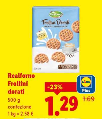 Realforno Frollini dorati