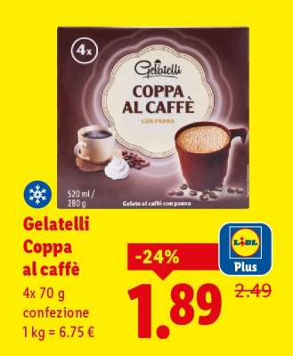 Gelatelli Coppa al caffè