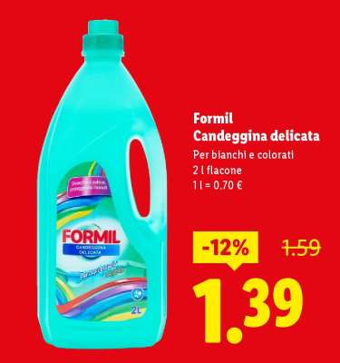 Formil Candeggina delicata