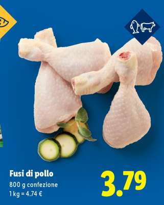 Fusi di pollo