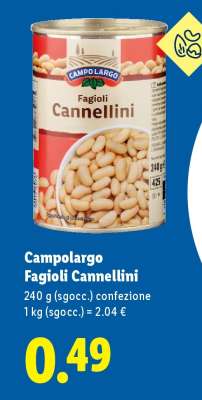 Campolargo Fagioli cannellini
