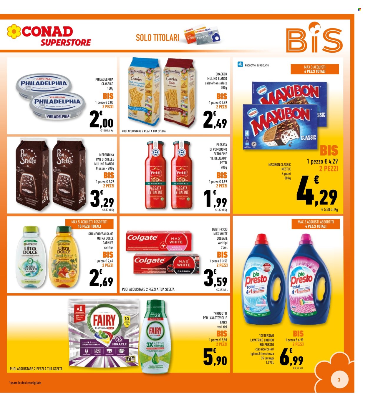 Volantino Conad Superstore - 30/7/2025 - 10/8/2025. Pagina 3
