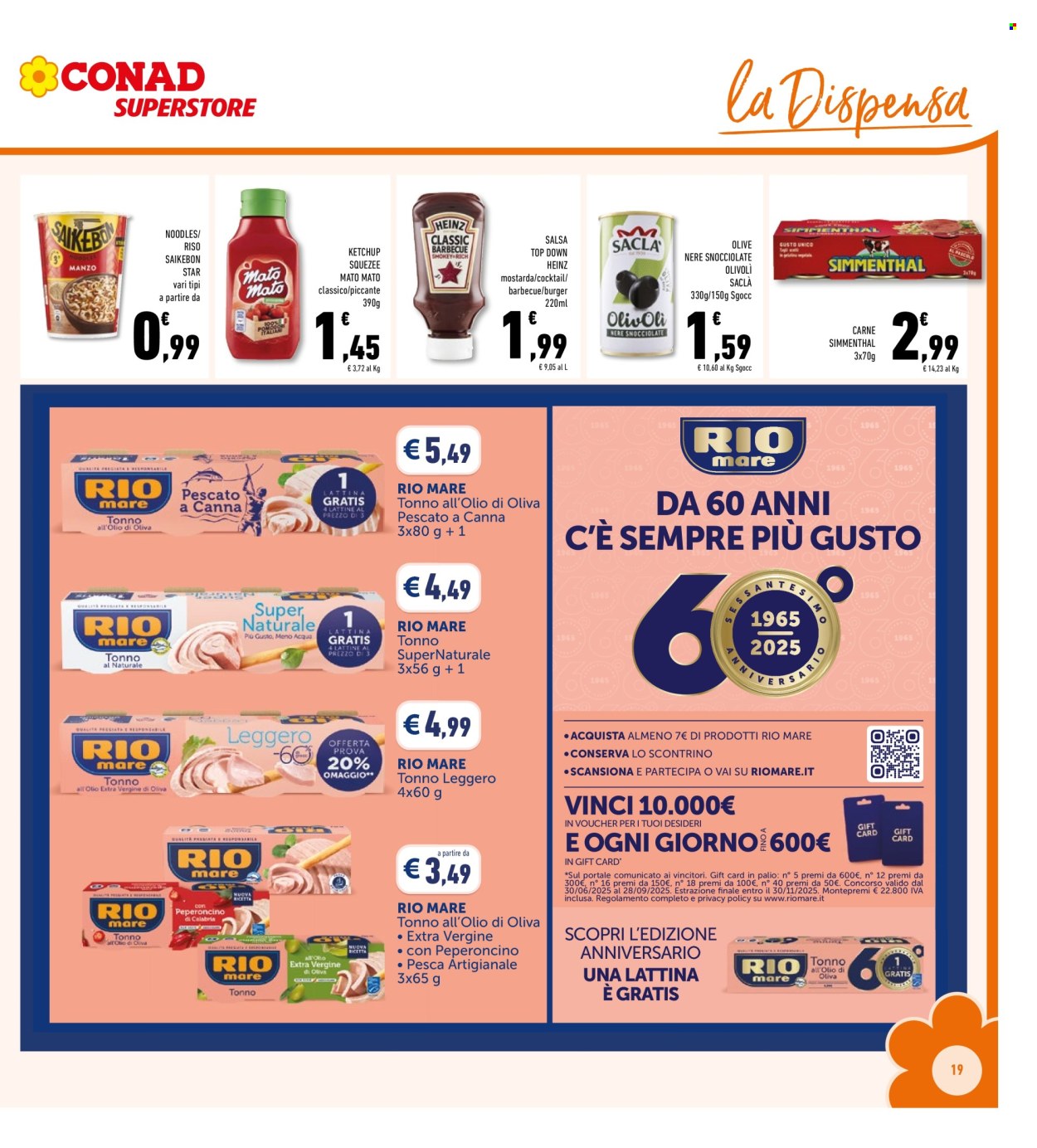 Volantino Conad Superstore - 30/7/2025 - 10/8/2025. Pagina 19
