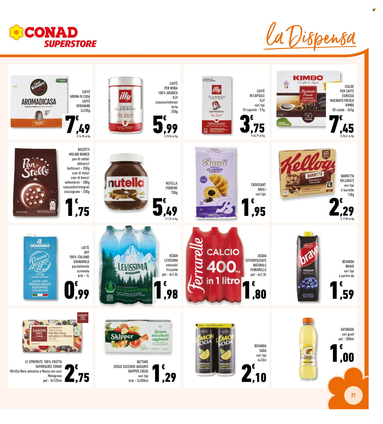 Volantino Conad Superstore - 30/7/2025 - 10/8/2025. Pagina 21