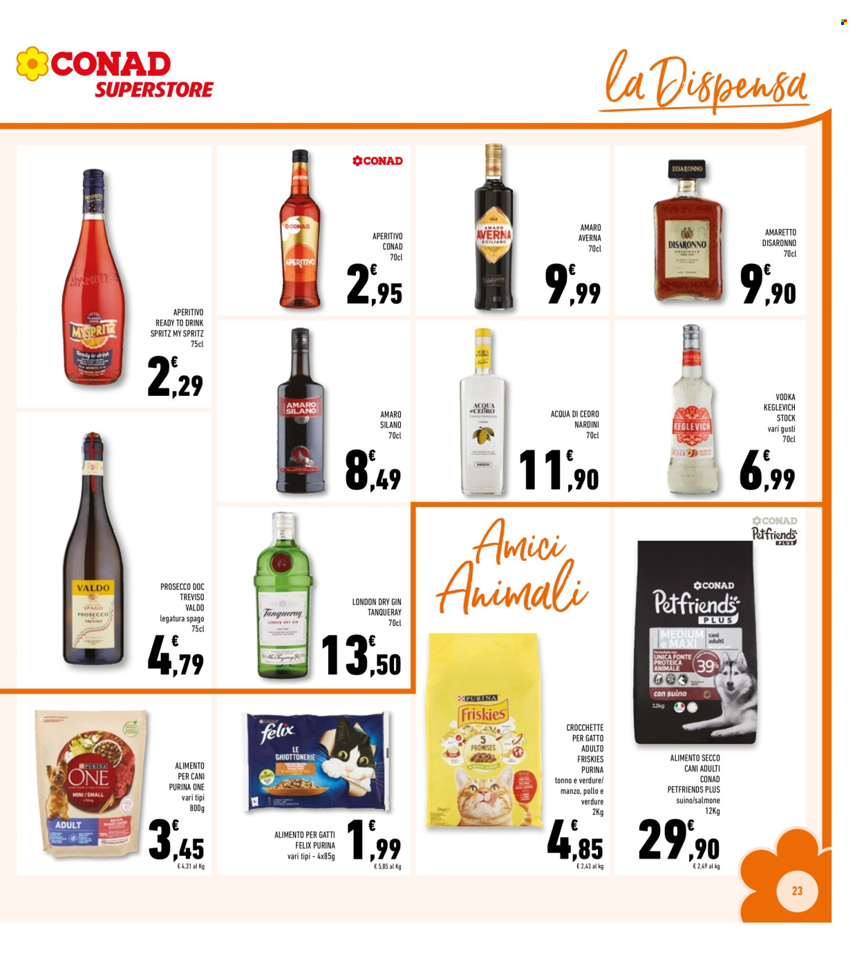 Volantino Conad Superstore - 30/7/2025 - 10/8/2025. Pagina 23