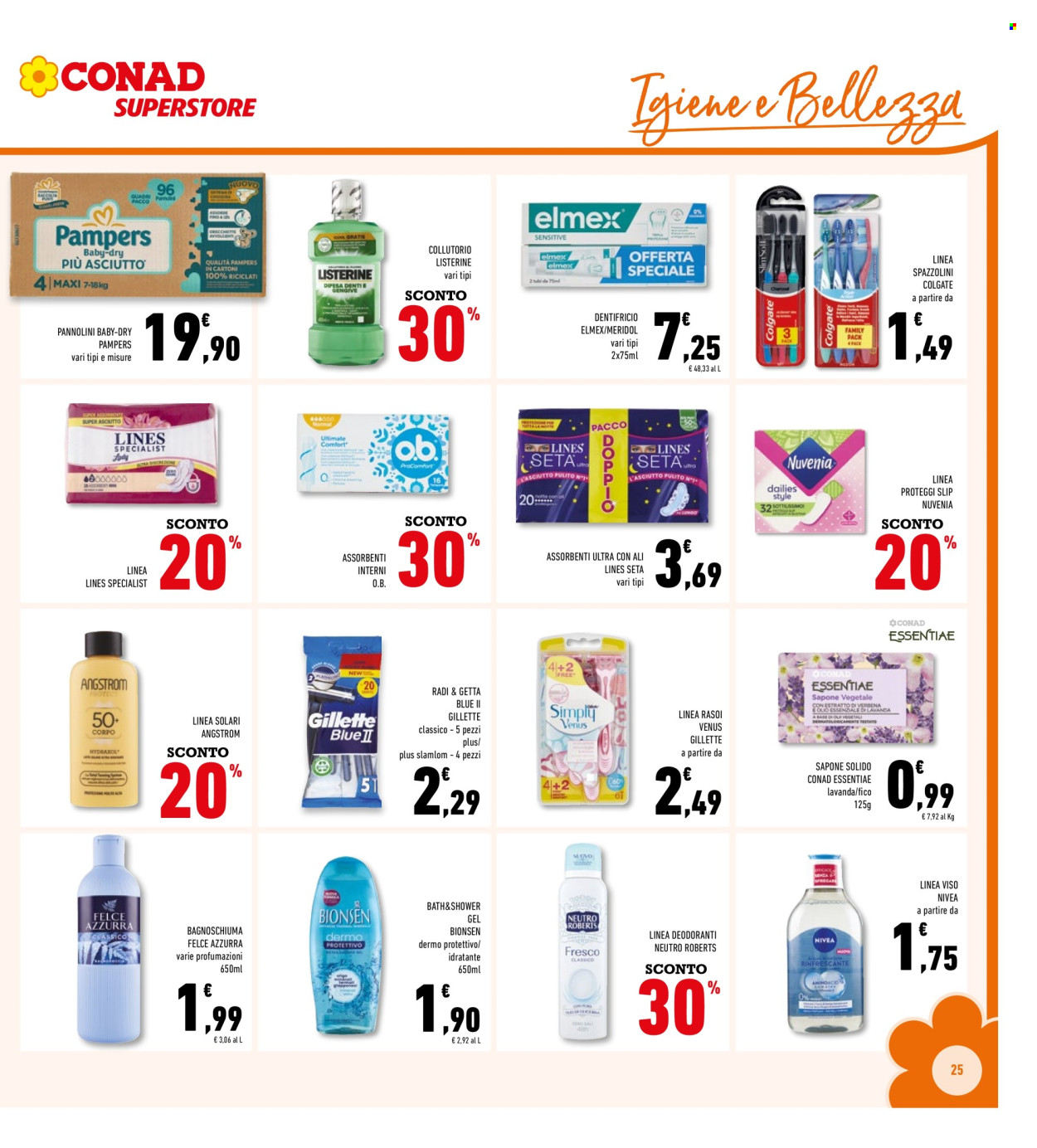 Volantino Conad Superstore - 30/7/2025 - 10/8/2025. Pagina 25