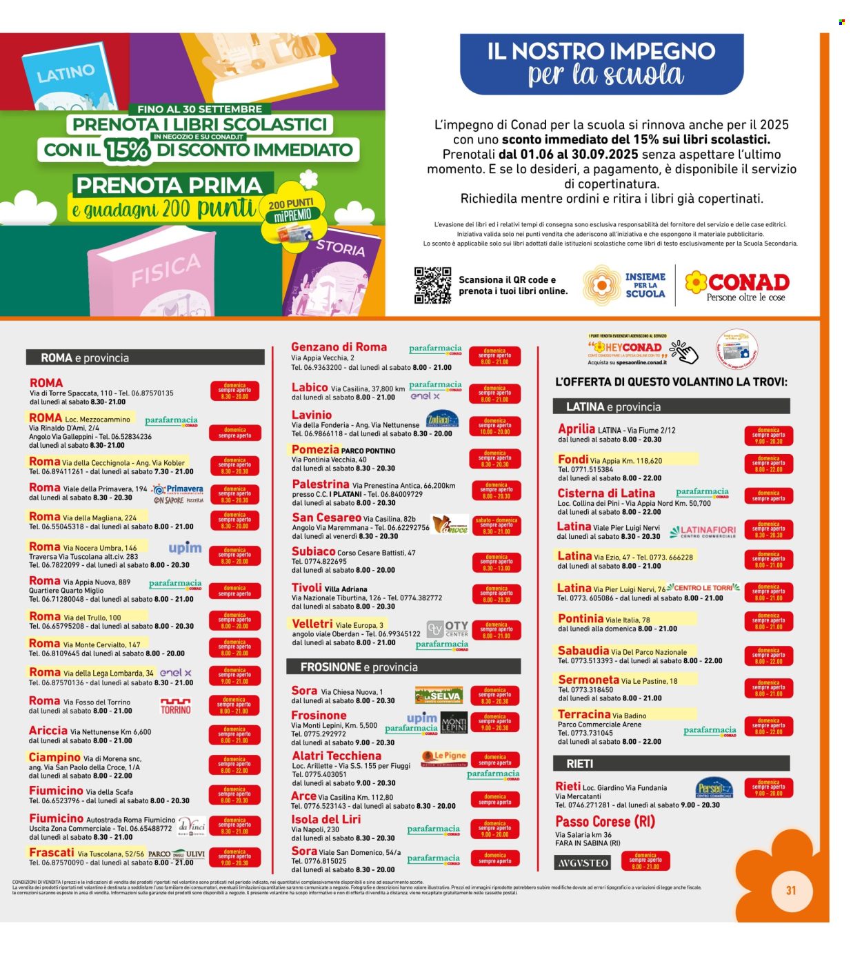 Volantino Conad Superstore - 30/7/2025 - 10/8/2025. Pagina 31