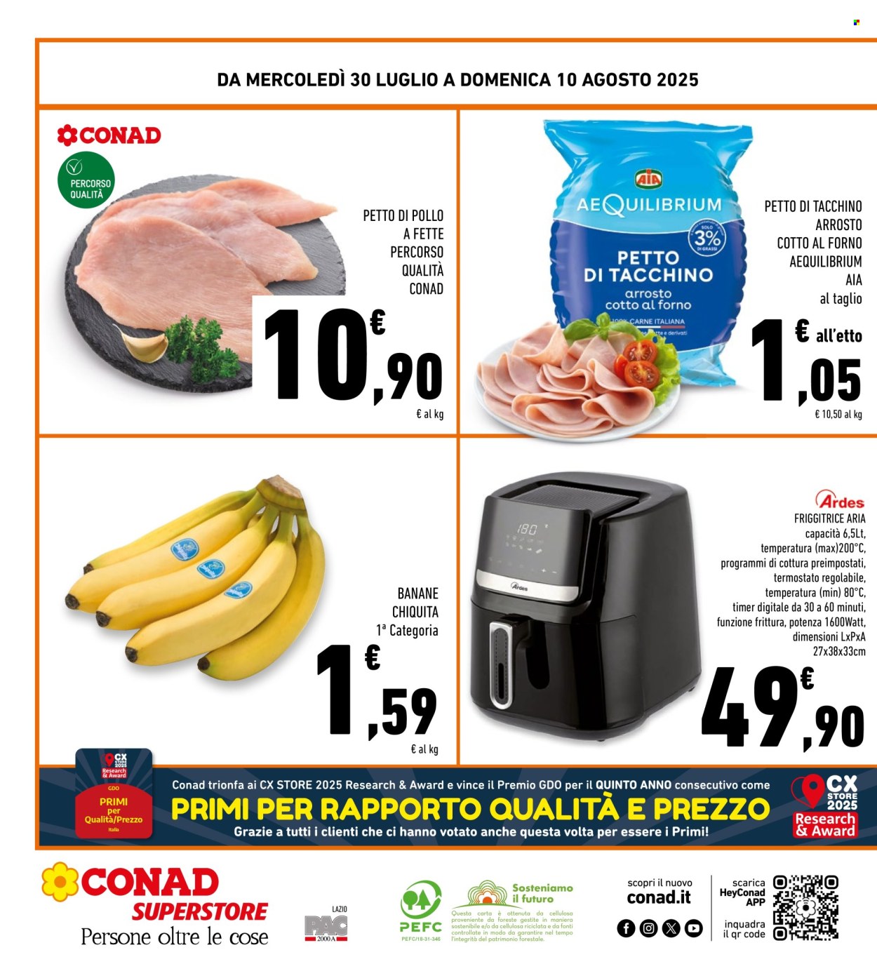 Volantino Conad Superstore - 30/7/2025 - 10/8/2025. Pagina 32