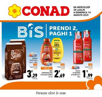 Volantino Conad - 30/7/2025 - 10/8/2025.