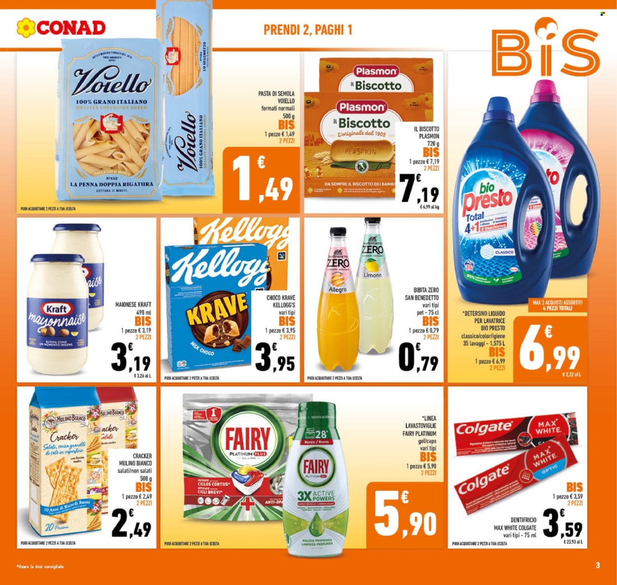 Volantino Conad - 30/7/2025 - 10/8/2025. Pagina 3