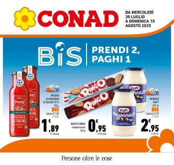 Volantino Conad - 30/7/2025 - 10/8/2025.