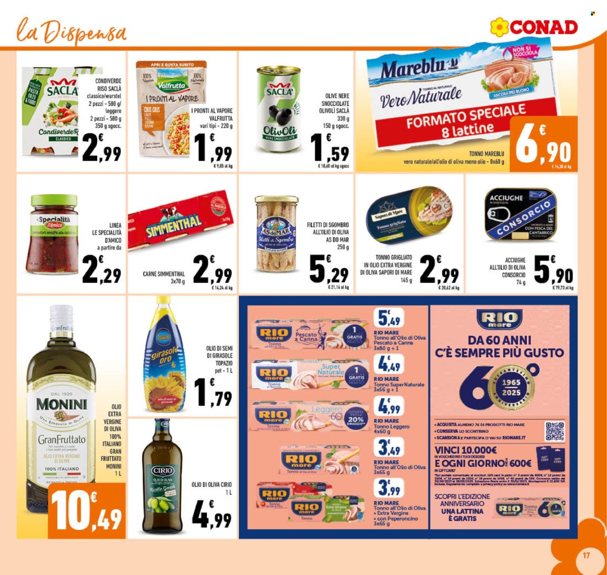 Volantino Conad - 30/7/2025 - 10/8/2025. Pagina 17